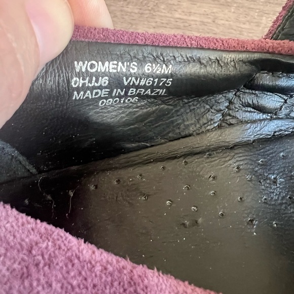 LL Bean Suede Mary Jane Clogs - Picture 5 of 7